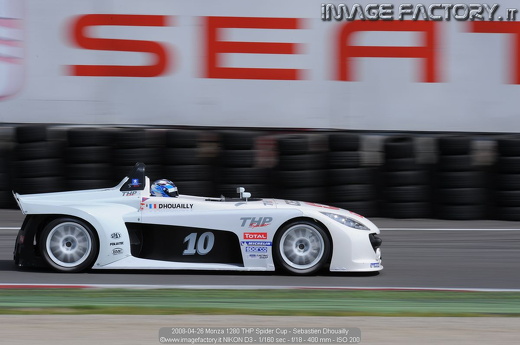 2008-04-26 Monza 1280 THP Spider Cup - Sebastien Dhouailly
